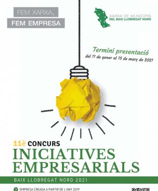 El programa Fem Xarxa, Fem Empresa convoca l’11è Concurs d’Iniciatives Empresarials del Baix Llobregat Nord
