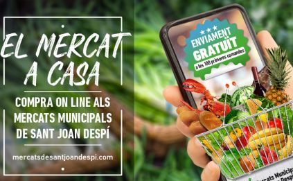 Els mercats municipals de Sant Joan Despí obren una plataforma de compra on line
