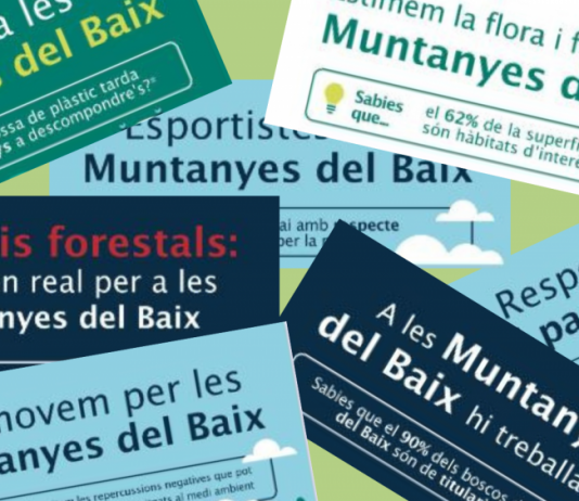 Els 16 municipis de les Muntanyes del Baix i el Consell Comarcal, dissenyen una campanya per promoure el bon ús de l’espai natural