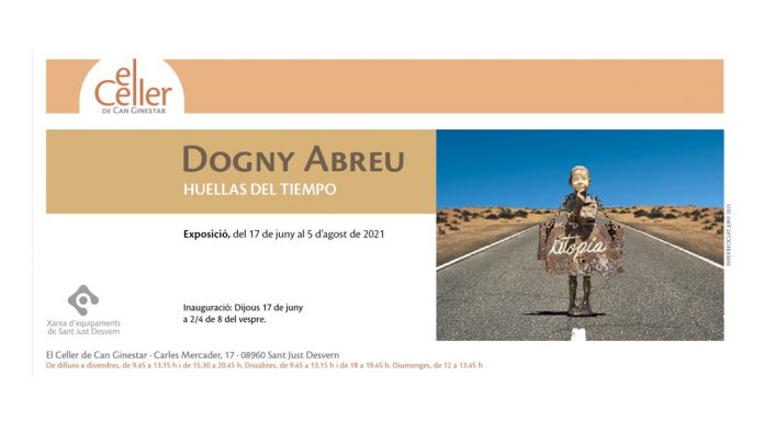 Exposició d’escultures de Dogny Abreu al Celler de Can Ginestar de Sant Just