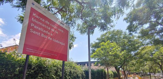 Comencen les obres per crear una xarxa de calor amb biomassa a l’àrea d’equipaments de La Parellada a Sant Boi