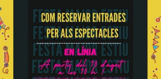 Reserva d’entrades per a les activitats de la Festa Major d’Estiu de Castelldefels