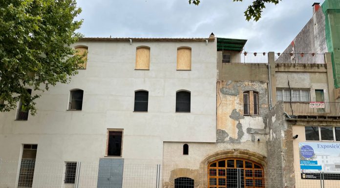 Avança la rehabilitació del Palau Requesens a Molins de Rei