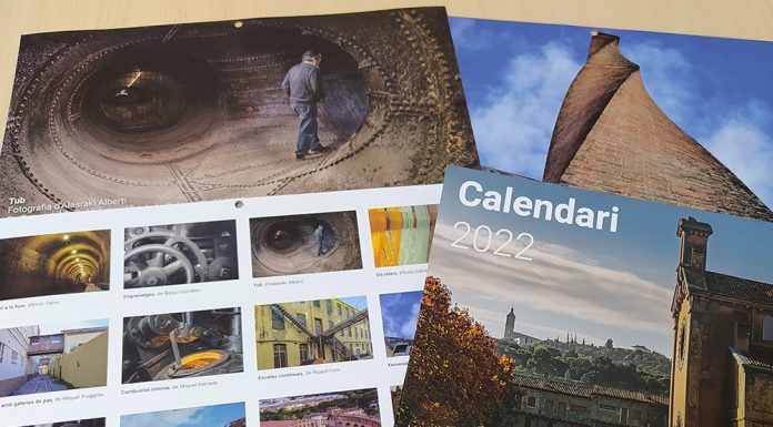 Esparreguera: 8.500 calendaris del 2022 amb imatges de la Colònia Sedó