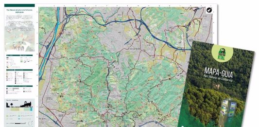 El Parc de Collserola publica un nou mapa-guia.