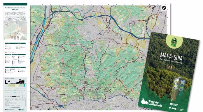El Parc de Collserola publica un nou mapa-guia.