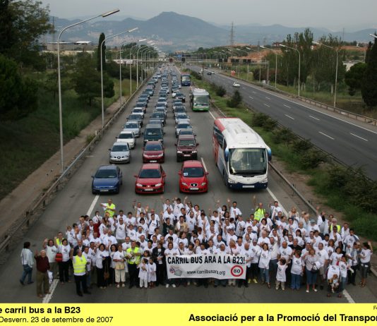Comissió Bilateral: el traspàs de la B-23 ja fa possible el carril Bus-VAO