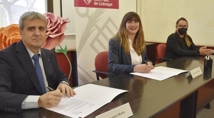 Acord entre l’Ajuntament de Sant Feliu i ACCIONA per a impulsar la contractació de persones de la ciutat en le obres del soterrament