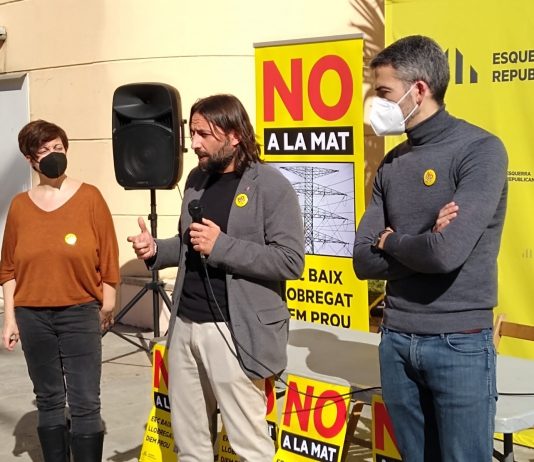 Begues acollirà el primer acte de la campanya d’ERC contra la MAT