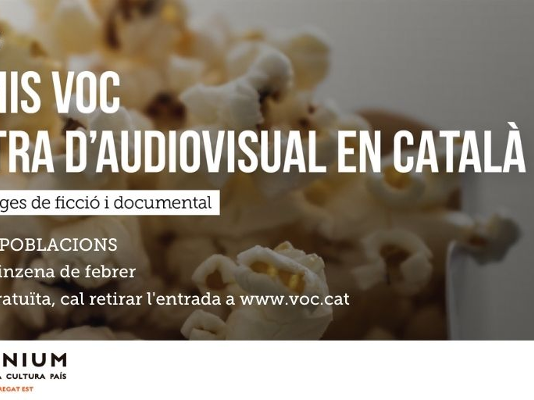 Òmnium Cultural celebra la mostra VOC ( Versió Original en Català) a diversos municipis del Baix Llobregat