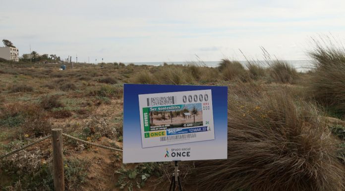 L’ONCE incorpora les dunes del delta del Llobregat a 5’5 milions de cupons