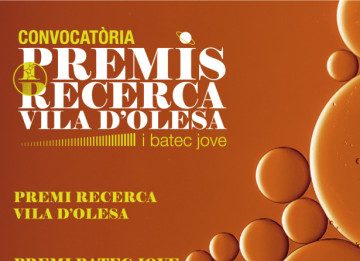 Convocats els Premis de Recerca Vila d’Olesa