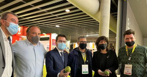 La Cooperativa Agrícola va portar la Carxofa Prat a Alimentària