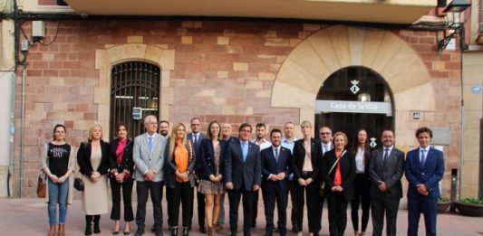 El President Aragonès visita Martorell
