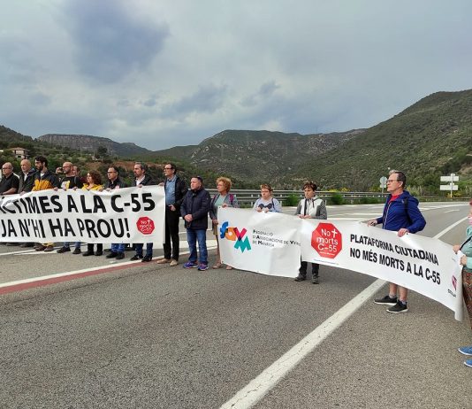 “No més morts a la C-55”