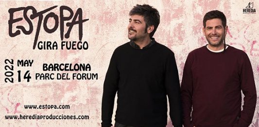 Gira d’Estopa amb concert a Barcelona aquest dissabte