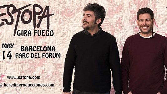 Gira d’Estopa amb concert a Barcelona aquest dissabte