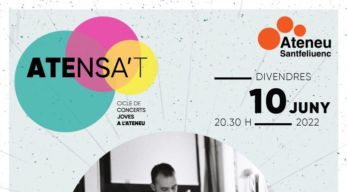 Quim Armengol presenta “Poemes i cançons” a l’Ateneu Santfeliuenc