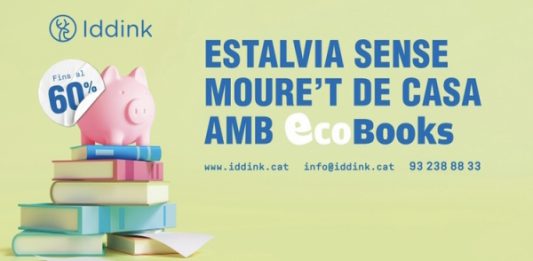 Iddink i el seu sostenible servei d’ecoBooks redueixen en més del 50% el cost de llibres i llicències digitals educatives