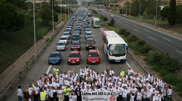 La llarga marxa del carrril Bus de la B-23. Per Lluís Carrasco
