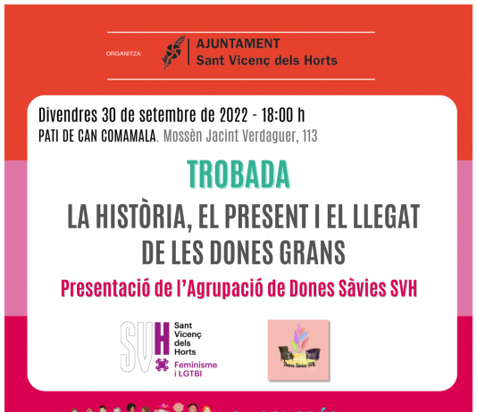 Les Dones Sàvies de Sant Vicenç es presenten aquest divendres