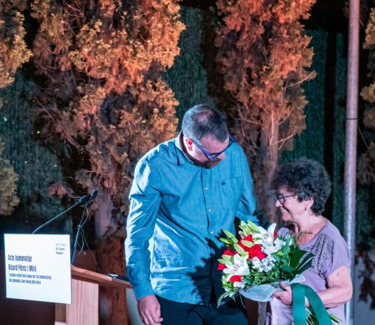Sant Vicenç va recordar el seu alcalde Ricard Pérez