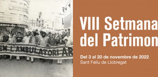 Espai públic i memòria democràtica a la Setmana del Patrimoni de Sant Feliu