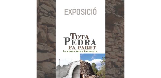 Arriba a Sant Feliu l’exposició “Tota pedra fa paret”