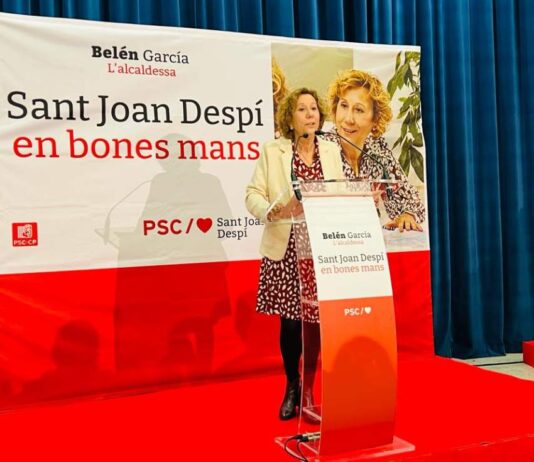 28-M: L’alcaldessa Belén García, cap de llista del PSC a Sant Joan Despí per primera vegada