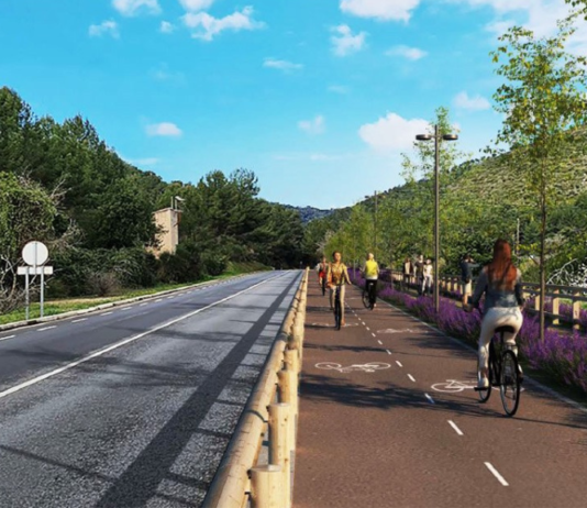 Un nou carril per vianants i bicicletes unirà Viladecans i Sant Climent