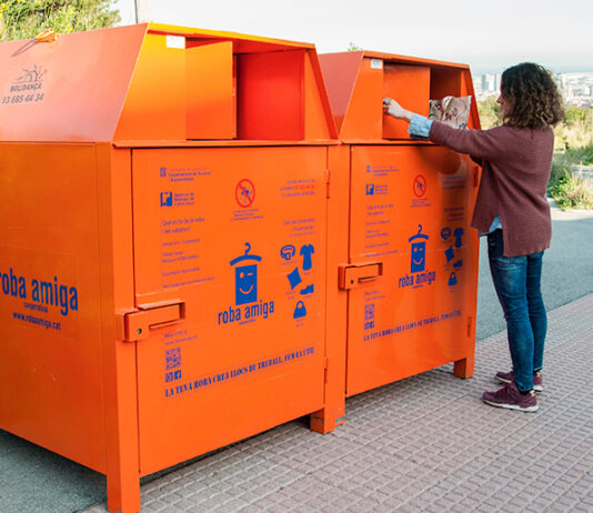 Solidança: 5.000 tones de roba recollida el 2022 per crear llocs de treball i combatre l’emergència climàtica