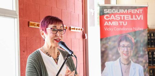 28-M: Presentació de Vicky Castellanos com a cap de llista del PSC a Castellví de Rosanes