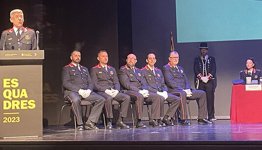 La Regió Policial Metropolitana Sud va celebrar el Dia de les Esquadres a Viladecans