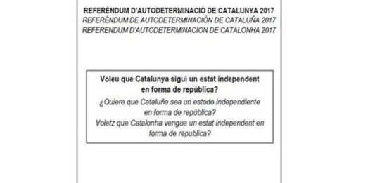 28-M: L’independentista Cercle Català de Negocis crida a castigar ERC, Junts i CUP fent vot nul amb la papereta de l’1-O