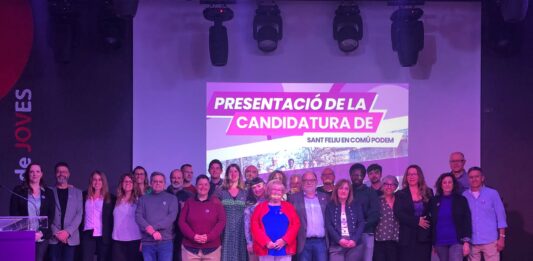 29-M: Sant Feliu En Comú Podem presenta una llista “per guanyar l’alcaldia i treballar per la ciutat”