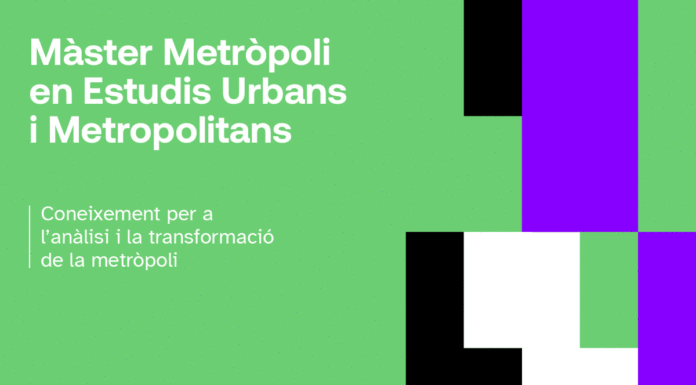 Un màster per aprofundir en la realitat metropolitana