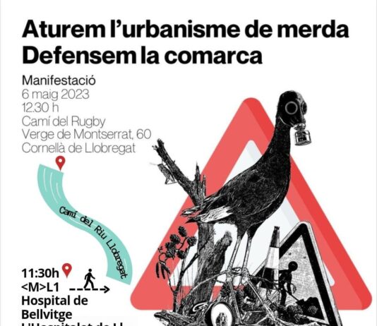 SOS Baix Llobregat i l’Hospitalet convoca una manifestació pel proper dissabte