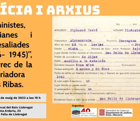 Neus Ribas recupera la història amagada de tres milicianes de Sant Feliu