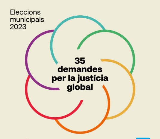 28-M. Les organitzacions socials demanen el compromís de les candidatures municipals en la lluita per la justícia global