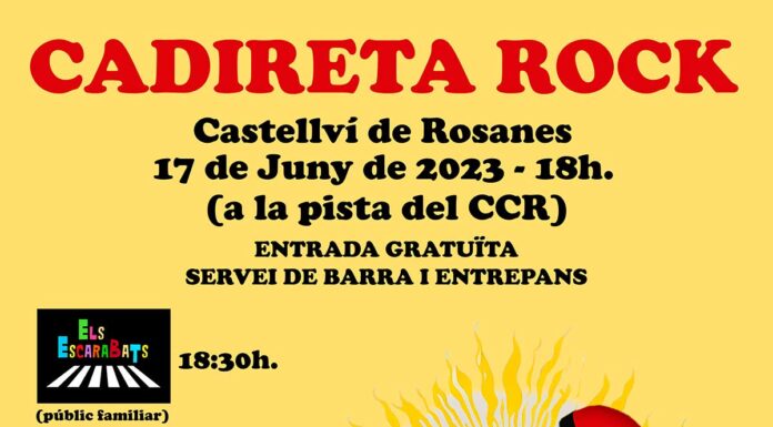 Aquest dissabte torna el Cadireta Rock a Castellví