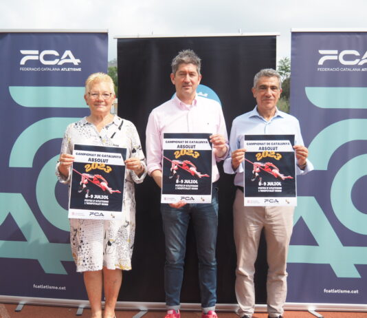 Es presenta el Campionat de Catalunya d’atletisme absolut a les pistes de L’Hospitalet Nord