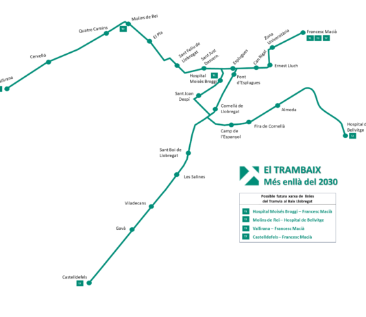 La Xarxa de Tramvia que el Baix Llobregat necessita. Per Lluís Carrasco