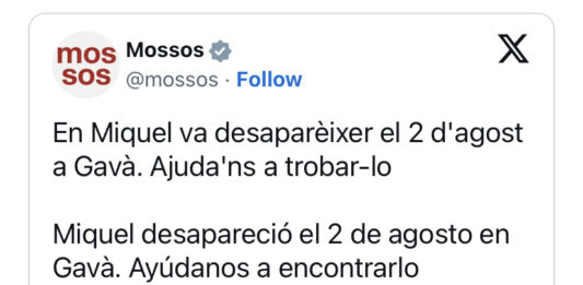 Desaparegut un home de 85 anys a Gavà, que busquen des de la setmana passada