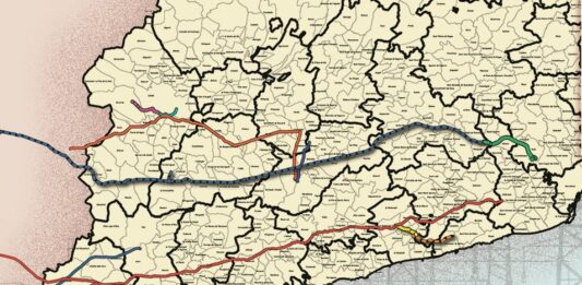 Unió de Pagesos s’oposa a l’autorització de la línia de molt alta tensió que arribaria al Baix Llobregat