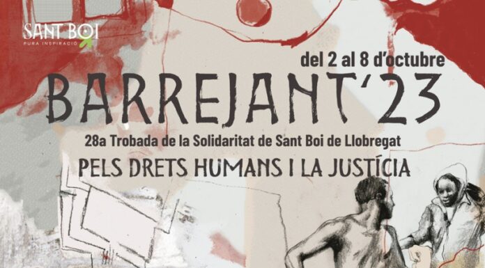 El Barrejant’23 crida la ciutadania de Sant Boi a implicar-se en la lluita pels drets humans i la justícia global