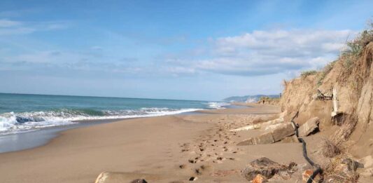 Els temporals d’octubre es mengen fins a 40 metres d’amplada de les platges metropolitanes