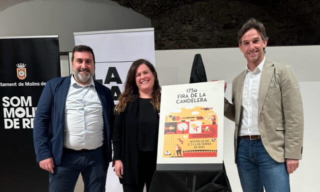 Presentat el cartell de la 173ª Fira de la Candelera de Molins de Rei