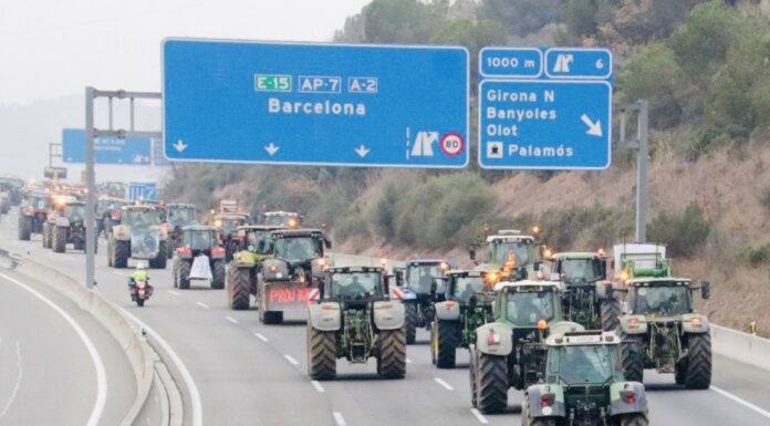 La pagesia del Baix Llobregat en crisi per la sequera i ara en peu de guerra en defensa del sector agrari