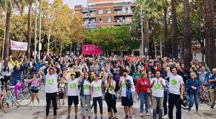 Movem En Comú Podem denuncia la destrucció del carril bici de la Pineda de Castelldefels, per part del govern de SOM i PP