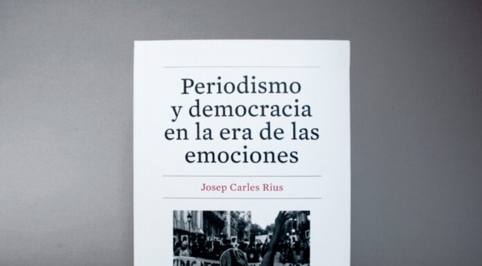 Josep Carles Rius presenta aquest dimarts “Periodismo y democracia en la era de las emociones”